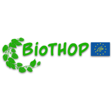 Vpeljava biorazgradljive vrvice v Slovenska hmeljišča in uporaba odpadne hmeljevine v novih industrijskih produktih