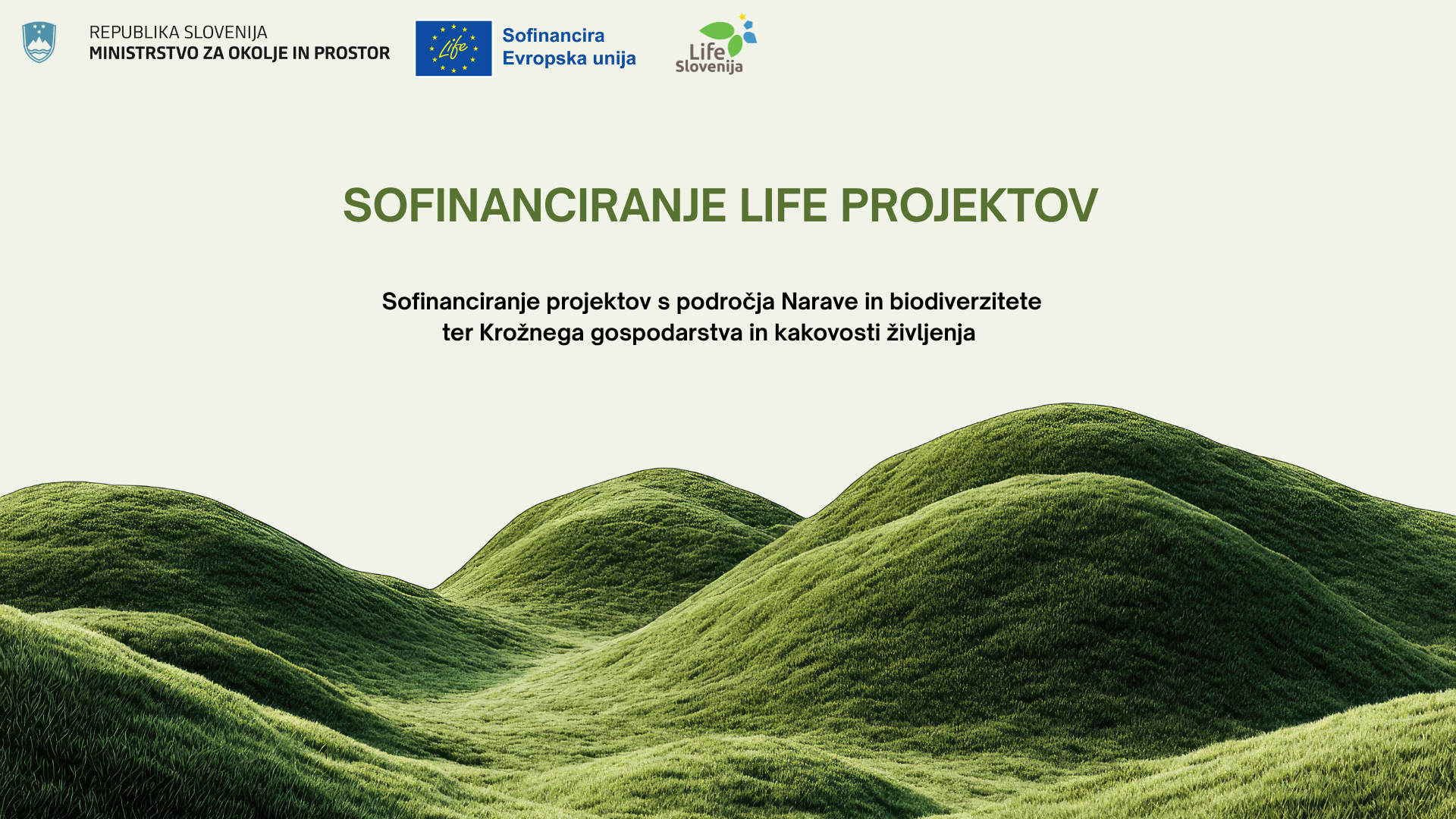 Green and White Modern Nature Forest Environment Presentation